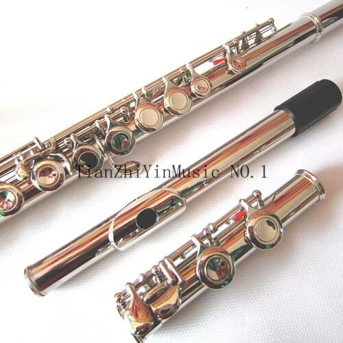 1PCS Excellent Flute Nickel plate Professional Cupronickel