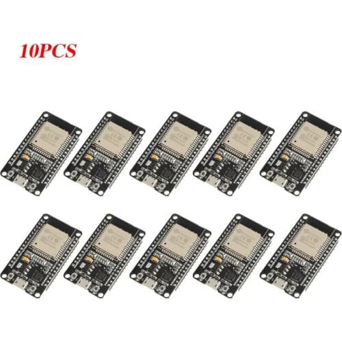 10pcs/lot ESP32 ESP-32 WIFI and Bluetooth Dual Core CPU With Low Power Consumption MCU ESP-32 ESP32 Nodemcu
