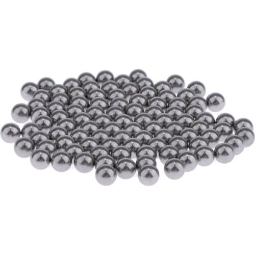 100 x Paint Mixing Balls - Rust-proof Stainless Steel Balls for Mixing Model Paint - Stainless Steel Mixing Agitator Balls, 5mm