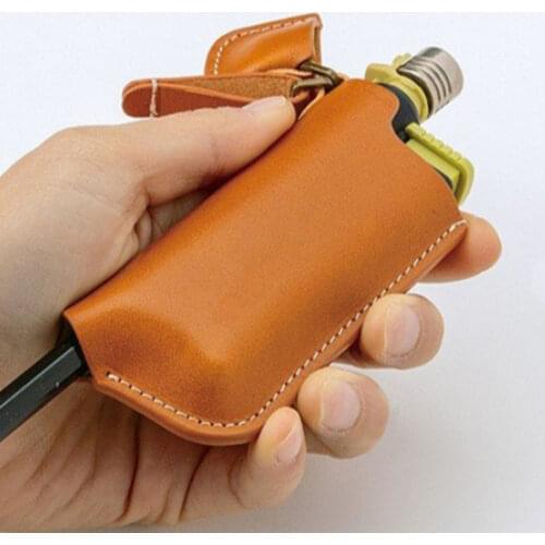 12x4cm Igniter Storage Cover bag box pouch Igniter Holster Outdoor Camping Windproof Igniter Storage Case Cases Capa Coque Etui