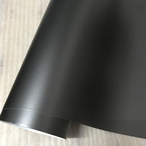 50x300cm Matt Metallic Grey Vinyl Film Gunmetal Matte Chrome Car Wrap Foil With Air Release Adhesive Motorbike Car Sticker Decal