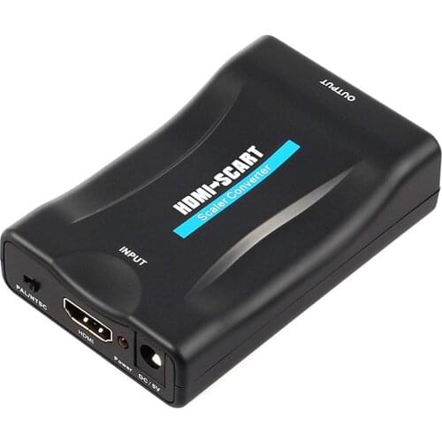 HDMI to SCART Converter Adapter 1080P HDMI Input to SCART Output Adapter for SKY Blu-Ray Player HDTV Xbox DVD