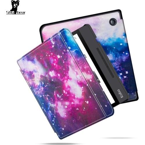 Case for Kobo Libra H2O Cover Case for Kobo Libra H2O 7inch 2019 e-reader e-book Smart funda capa free stylus +film