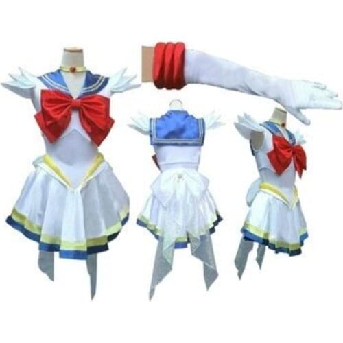 Child grils children plus size super sailor moon costume for kids adult sexy cosplay for unisex Sailor Mars women outfit dress