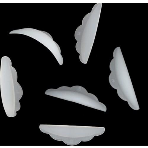 Funmix 10pcs Eyelash Lifting Silicone Pads Set Eye Lash Extension Lift Perming Kit Tool Eyelash Lift Curlers Curl Shields Pads