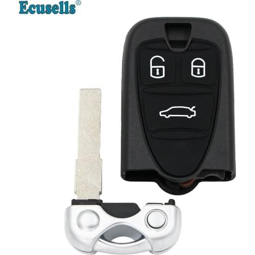 3 buttons Remote Control Housing Car Key shell for ALFA ROMEO 159 Brera 156 Spider with insert key blade