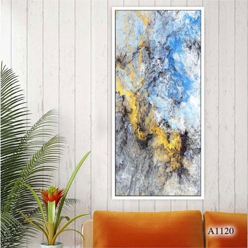 Modern Painting Canvas Printings Abstract Home Decor Hotel decoration Living Room Wall Art Picture 60x120cm Unframed