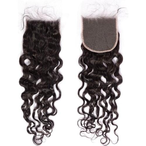 Osolovely Hair Invisible HD Natural Wave 5x5 HD Lace Closure With Baby Hair Remy Human Hair