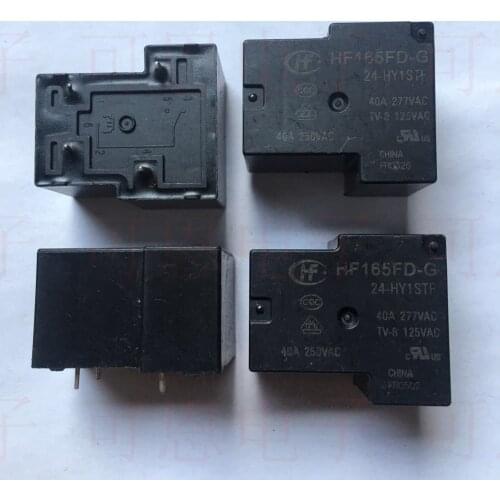 HF165FD-G-24-HY1STF 24VDC 40A 277VAC relays