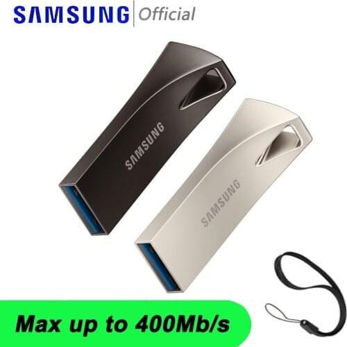 SAMSUNG USB Stick Flash Drive 128GB Pendrive 64GB 256gb Max Up To 400M Pen Drive 3.1 USB Stick Disk U 32GB On Key Memory For PC