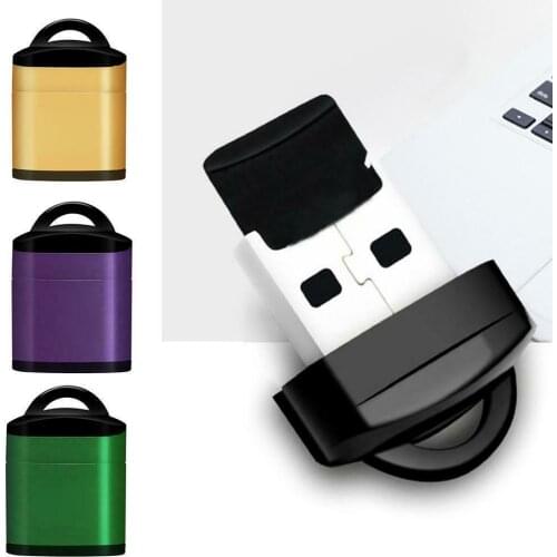 Mini TF Card Reader USB 2.0 Card Reader PC Laptop Plastic Card Camera TF Speed Micro Phone SD Lid Memory High F6B8