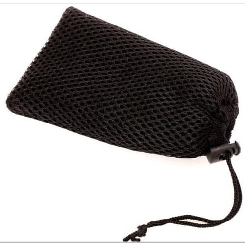 100pcs mesh drawstring pouches 7*20cm mesh jewelry gift pouches bags for MP3 jewelry packaging and storage free shipping by DHL