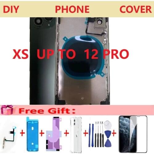 2021 DIY For iphone XS Into 12pro Housing For DIY Send Waterproof Glue Battery Adhesive Fashcable Make XS like 12pro