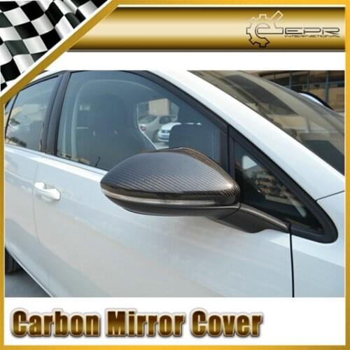 Car Styling For VW VW Golf 7 GTI/TSI Carbon Fiber Mirror Cover Replacement Type