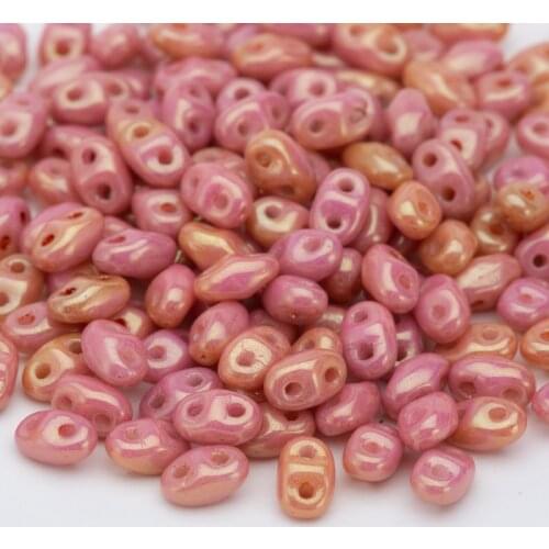 Чешскиебусины MiniDuo 2*4mm Matte Metallic Gold 3gram/bag 2-Hole Изготовление Ювелирных Изделий Handmade Party Dress DIY Earring