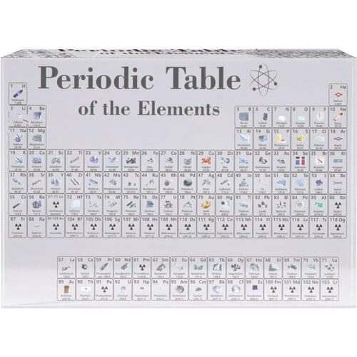 Hot Sale Elements Acrylic Periodic Table Display Kids Teaching School Day Birthday Gifts Chemical Element Display Decoration