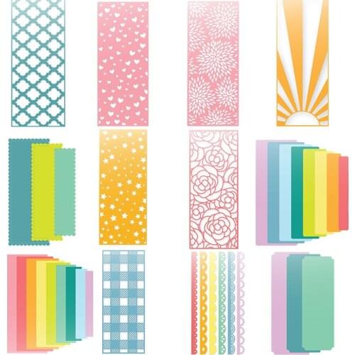 Background Sets Laced Frames Metal Cutting Dies For Scrapbooking Craft Die Cut Card Making Embossing Stencil DIY Decorations