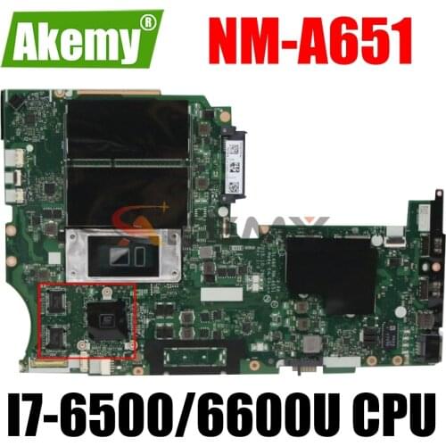 L460 motherboard Mainboard For Lenovo Thinkpad laptop 20FV BL460 NM-A651 CPU:I7-6500/6600U DDR3 FRU 01AW274 100% fully tested