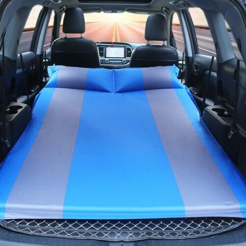 Car automatic inflatable bed car travel mattress SUV special rear sleeping mat car trunk multi-function