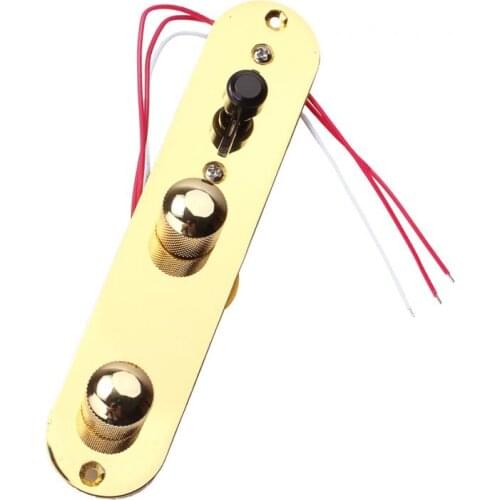 Assembly Circuit Control Plate for TL Musical Instrument Accessories Golden