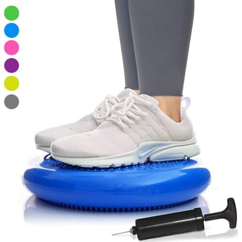 YXTC Inflated Wobble Cushion - Flexible Seating Classroom, Core Balance Disc , Wiggle Seat for Sensory Kids (Office & Home)