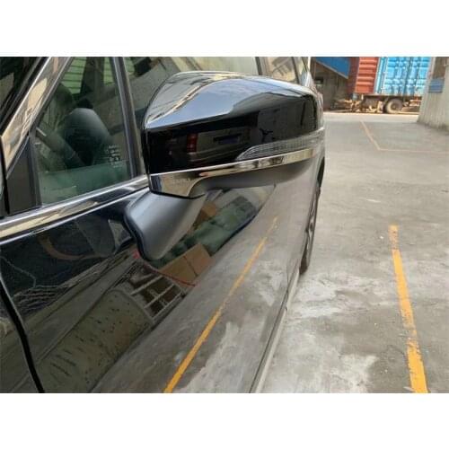 For Subaru Forester 2019 ABS Chrome Rear Side Rearview Mirror Cover Trim Decoration Stickers Car Styling Accessories 2 Pieces