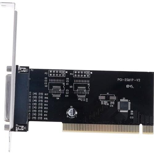 PCI To Parallel LPT 25pin DB25 Printer Port Controller Expansion Card Adapter