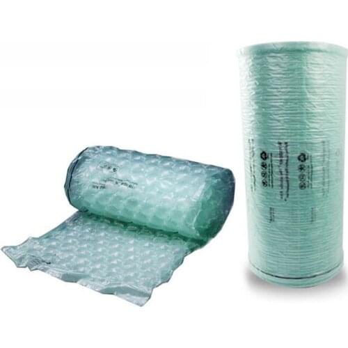 Air Cushion Wrapper Film 450M/roll 20UM 400mm Width High Density PE Material Meet ROHS Air Pillows Air Dunnage Packing Film