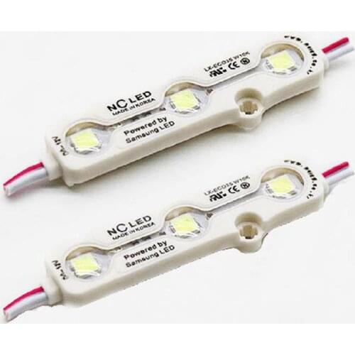 SMD 5054 High Quality LED Module Lighting 3LEDs IP68 Waterproof White Color DC 12V Advertising Light box Sign Lamp