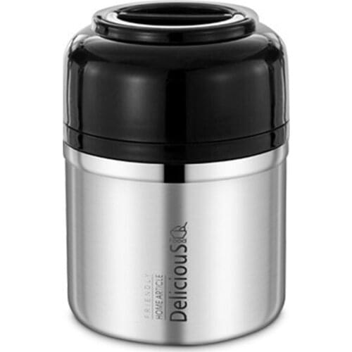 High-quality Double-layer 304 Stainless Steel Insulated Lunch Box Long-term Insulated Lunch Box Office School Food Storage Box