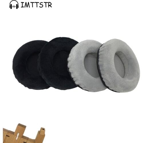 1 pair of Velvet Leather Sleeve for MSUR N650 Headset Ear Pads Cushion Pillow Earmuffes Replacement Parts