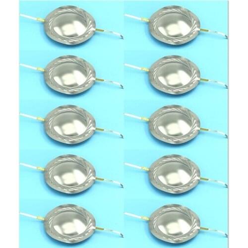 10pcs 38.5mm Treble Voice Coil Titanium Film Diaphragm Copper Clad Auminum Coil 38.6Core Speaker Repair