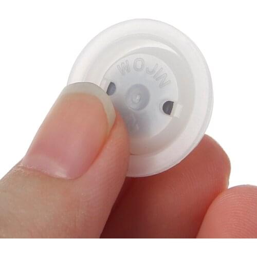 10pcs One-way Degassing PE Valve With Filter Exhaust Ventilation Vent Coffee Bag