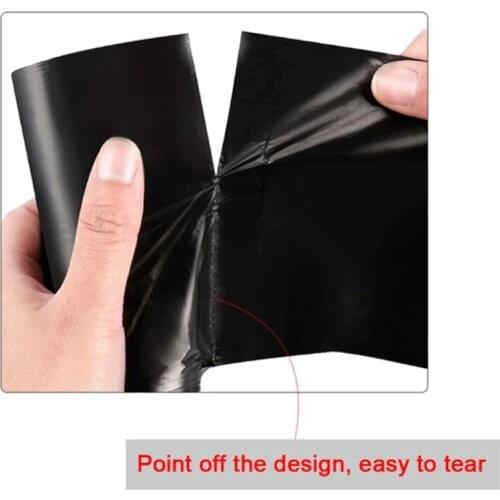 Paw Print Pet Waste Bag 15pcs/Roll Pet Waste Bag 6x2.5cm Strong Load-bearing C1