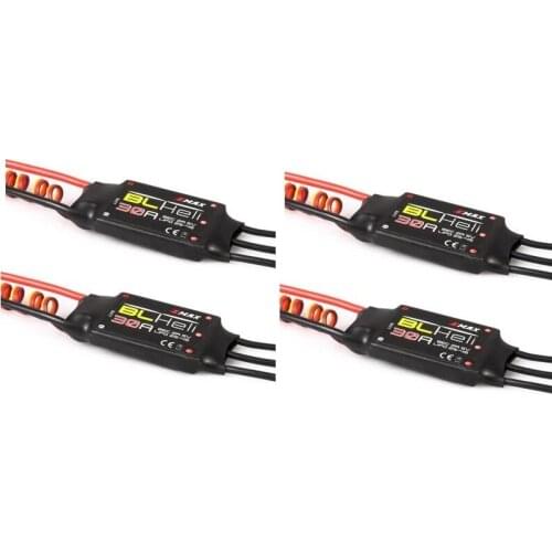 4pcs/set BLHeli 30A Brushless ESC For RC Quadcopter F450 F550 S550 X525