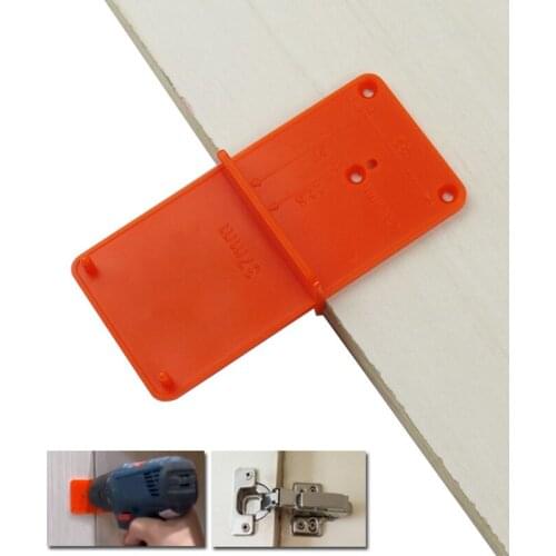 40mm Woodworking Punch Hinge Drill Hole Opener Locator Guide Drill Bit Hole Tools Door Cabinets Diy Template Woodworking Tool