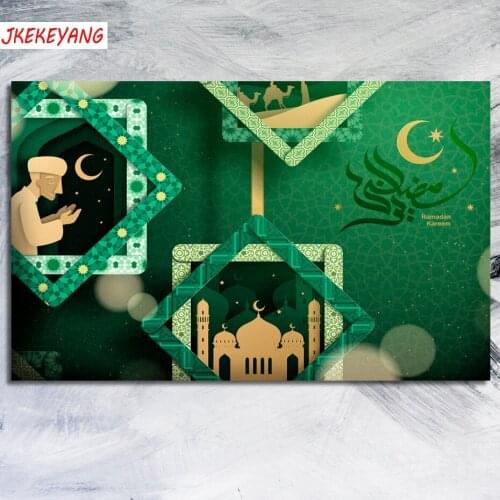 5D DIY square/round Diamond painting Islamic scriptures Cross Stitch Diamond Embroidery Pattern Rhinestone J2354