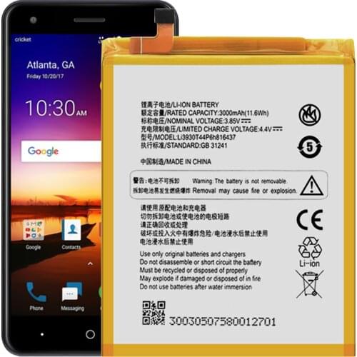 LI3930T44P6h816437 Battery For ZTE Blade X Z965 Battery Replacement Repair Part