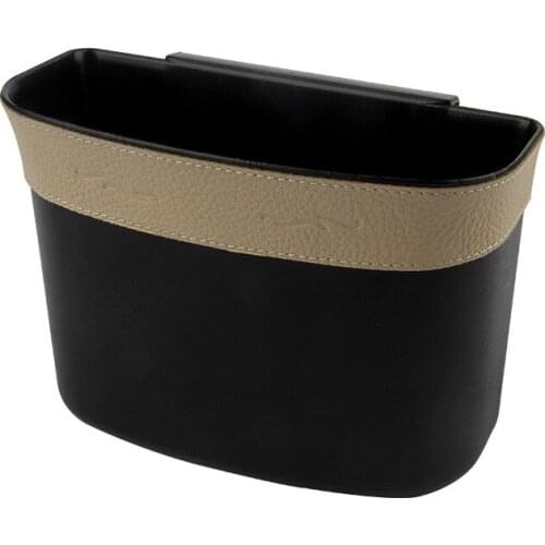 Car Trash Can Organizer Automobile Side Door Trash Garbage Drink Dustbin Holder Tidying Bin Car Paper Bottle Bin Storage box