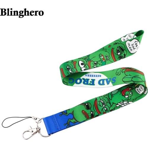 CB624 Funny Animal Lanyard Neck Strap for key ID Card Cellphone Straps Badge Holder DIY Hanging Rope Neckband Accessories