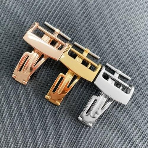 For Audemars Watchband And Folding Clasp Buckle For AP Genuine Leather Rubber Watch Band Strap Bracelet Replace