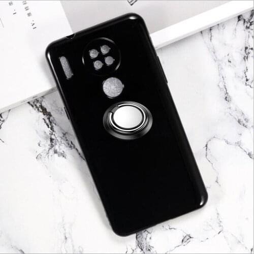 For Blackview A80 Case Cover Finger Ring Slim Skin Coque For Blackview BV6300 Pro Case Metal Car Magnetic Holder Cover