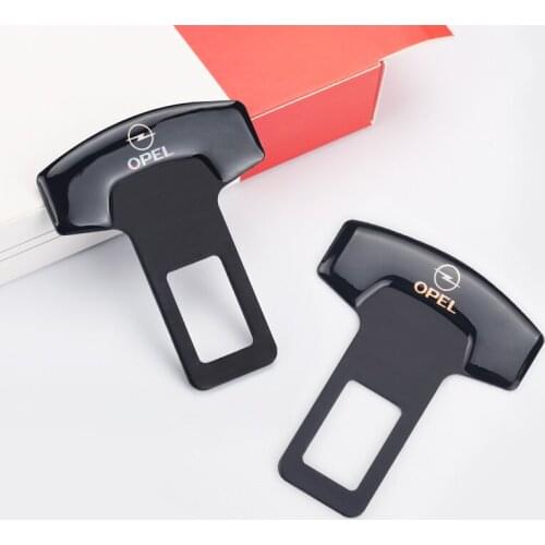 For Opel Astra H G J Insignia Mokka Zafira Corsa Vectra C D Car Belt Buckles Car Seat Safty Belt Alarm Canceler Stopper 2PCS