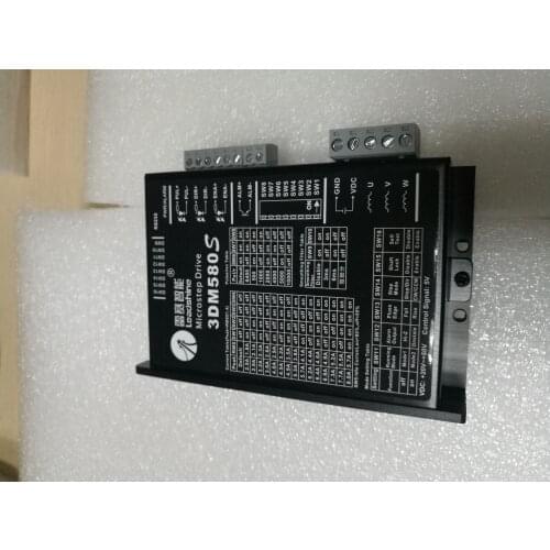 Leadshine 3-phase stepper driver 3DM580S work 36-50 VDC Max 8.3A current fit NEMA 23 and NEMA 34 stepper motor CNC Parts