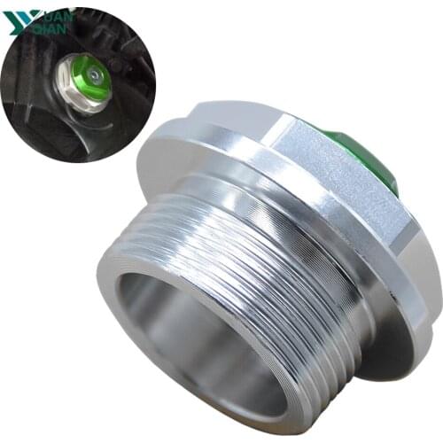 Hot Sale Ninja 200 300 Motorcycle Motorbike Engine Oil Cap Stainless Steel engine oil cup FOR Kawasaki ninja 200 300 green