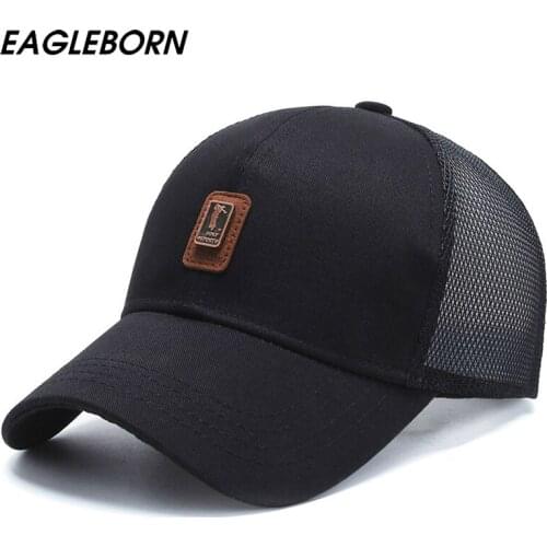 New Men Summer Dad Hat Baseball Cap Mesh Cap Golf Hat Baseball Cap Men Middle-aged Elderly Sun Hat Sun Hat Outdoor Sports Caps