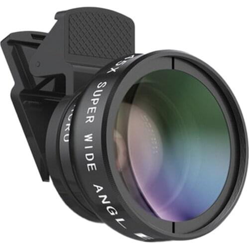 Phone Lens 0.45X Ultra Wide-Angle Macro Lens Phone External Camera For Apple Samsung Xiaomi
