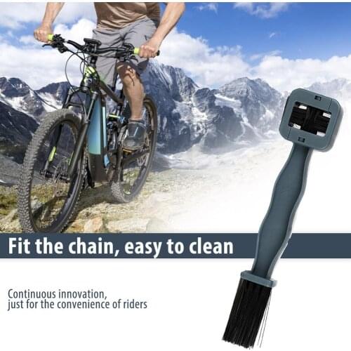 Bicycle Chain Cleaner Plastic Bike Bicycle Moto Brush Cycling Clean Chain Cleaner Outdoor Scrubber Tool For Road MTB