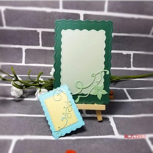 Rectangle Frame Metal Cutting Dies Stencils for DIY Scrapbooking Stamp/photo album Decorative Embossing DIY Paper Cards
