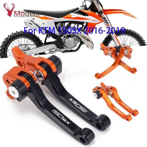 Motorcycle DirtBike Dirt Pit Brake Clutch Levers CNC Pivot For 150SX 150 SX 2016 2017 2018 2019 2020 2021